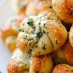 Garlic Parmesan Knots