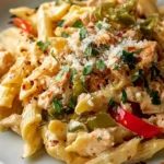 Creamy Cajun Rattlesnake Pasta