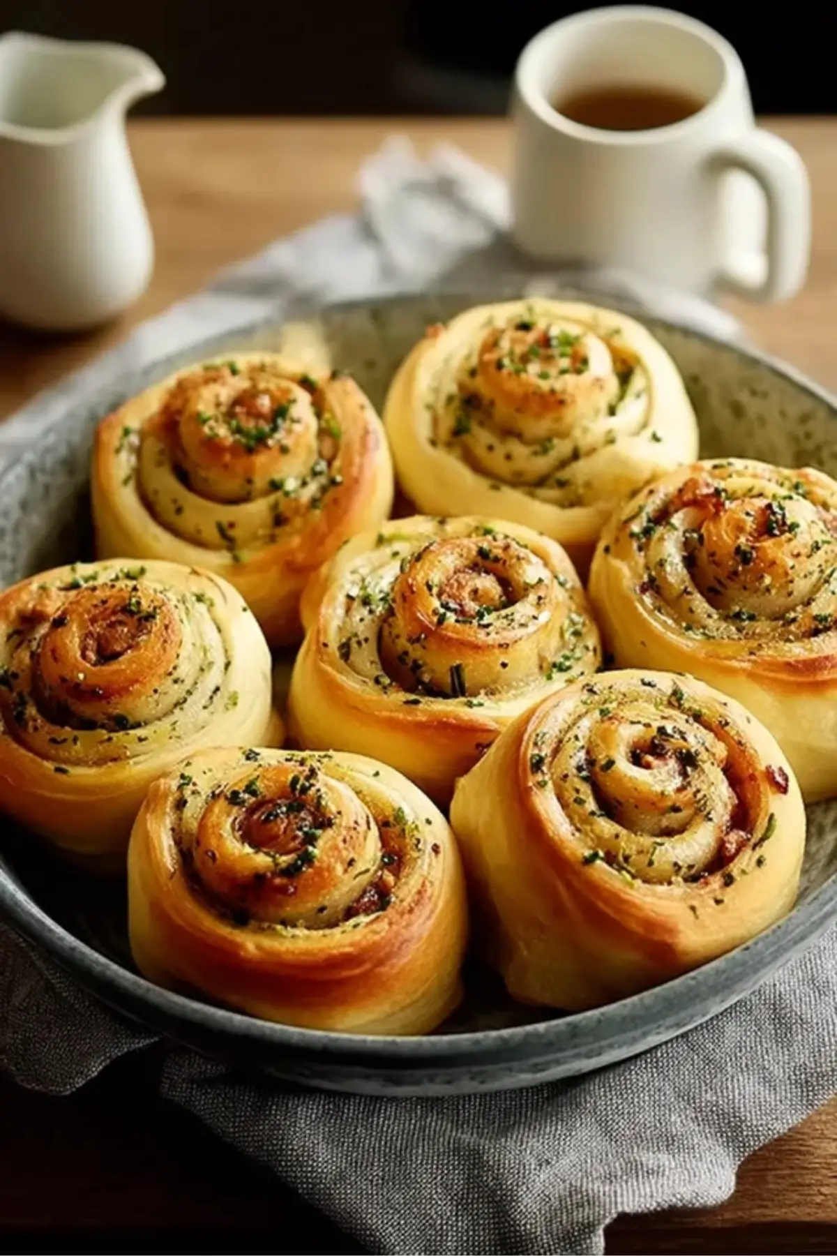Garlic Swirl Rolls Garlic Swirl Rolls