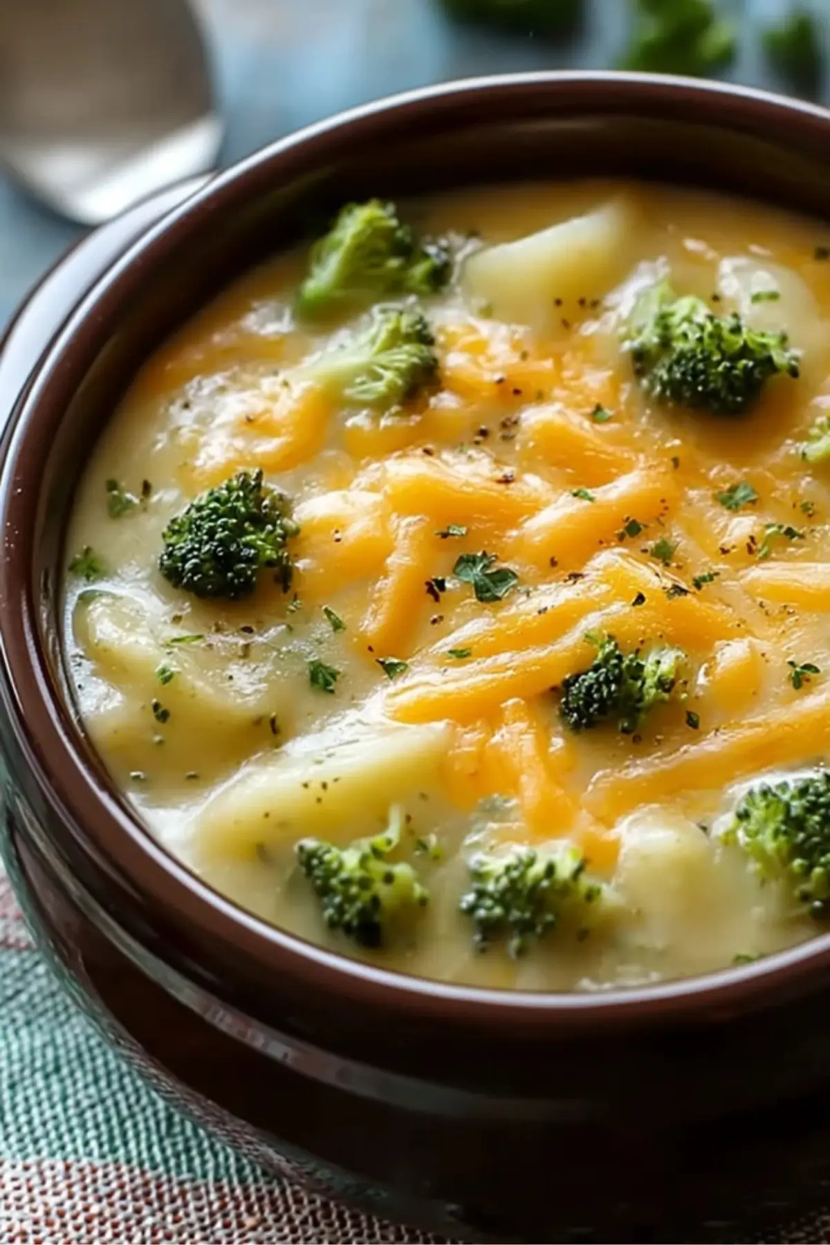 Creamy Crockpot Potato Broccoli Cheddar Soup Creamy Crockpot Potato Broccoli Cheddar Soup