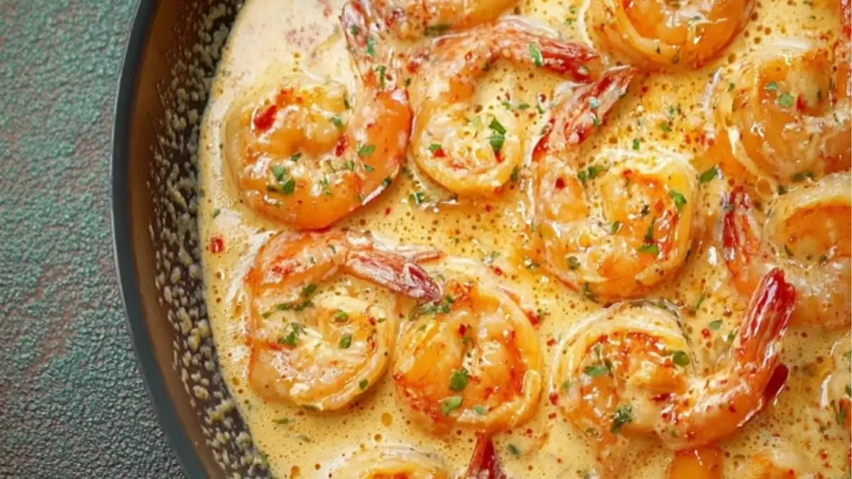 Creamy Garlic Shrimp