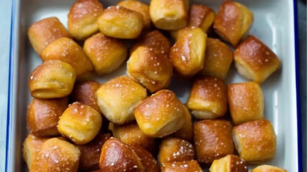 Homemade Soft Pretzel Bites