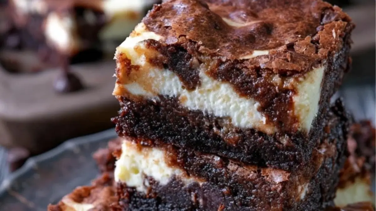 Cheesecake Brownies