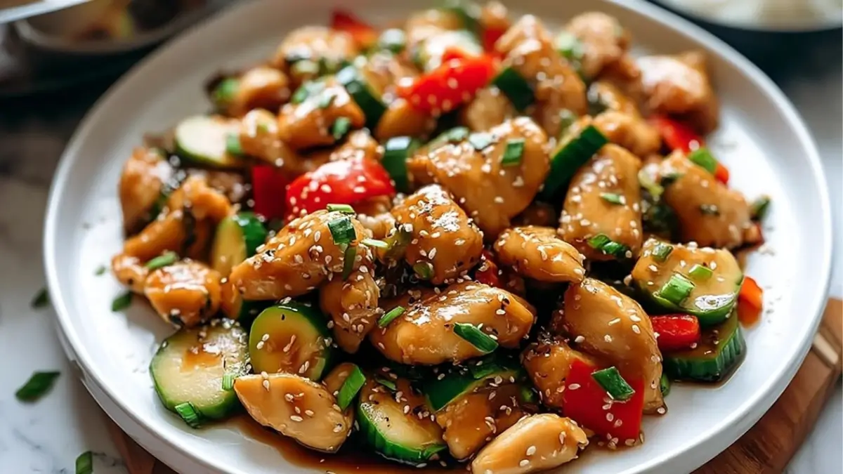 Honey Garlic Chicken Stir-Fry