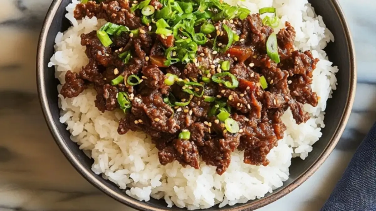 Korean Beef Bowl