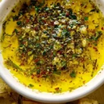 Garlic Herb Olive Oil Dip