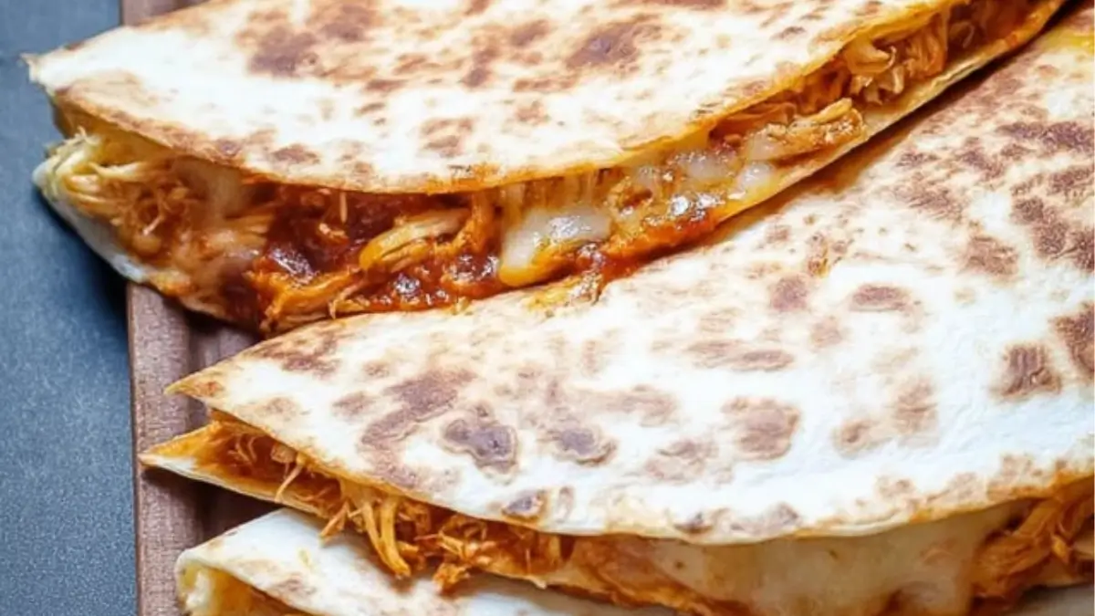 BBQ Chicken Quesadilla