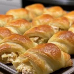 Baked Chicken Stuffed Crescent Rolls