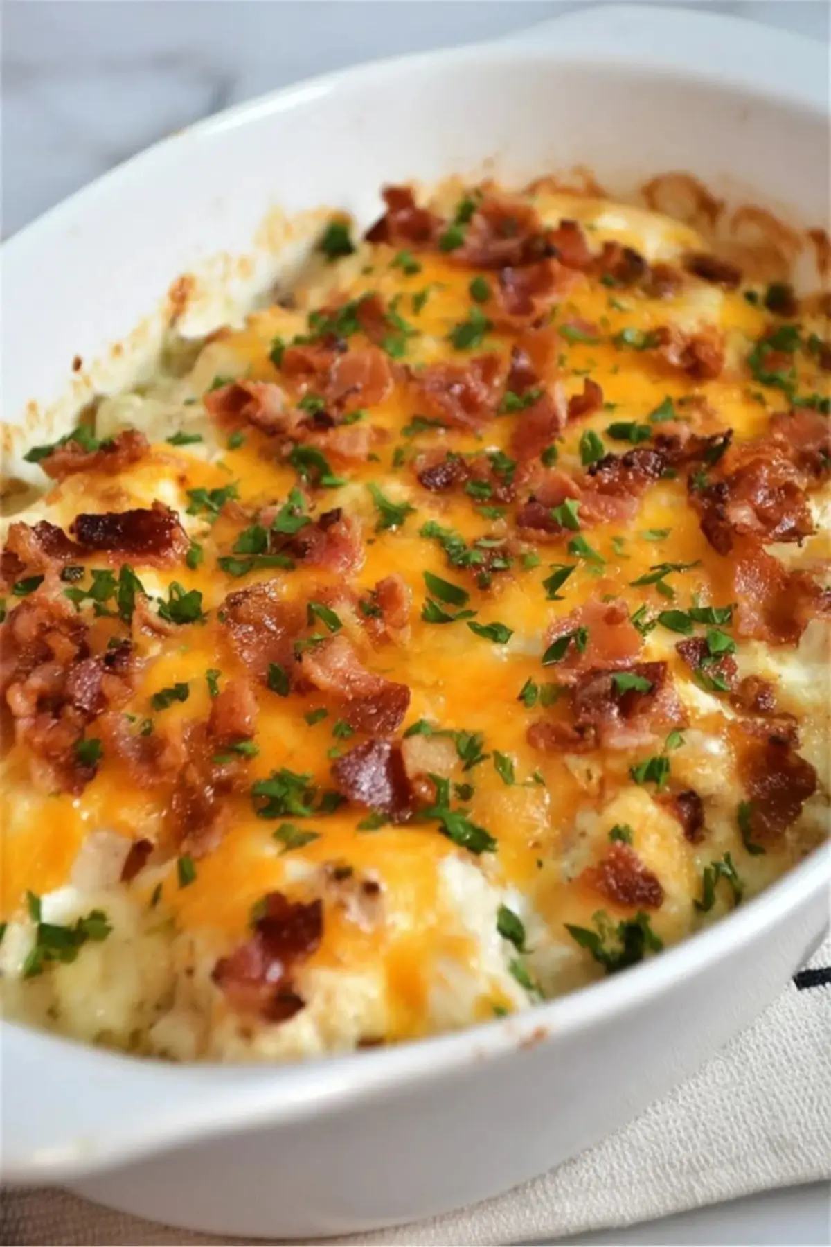 Keto Chicken Bacon Ranch Casserole Keto Chicken Bacon Ranch Casserole