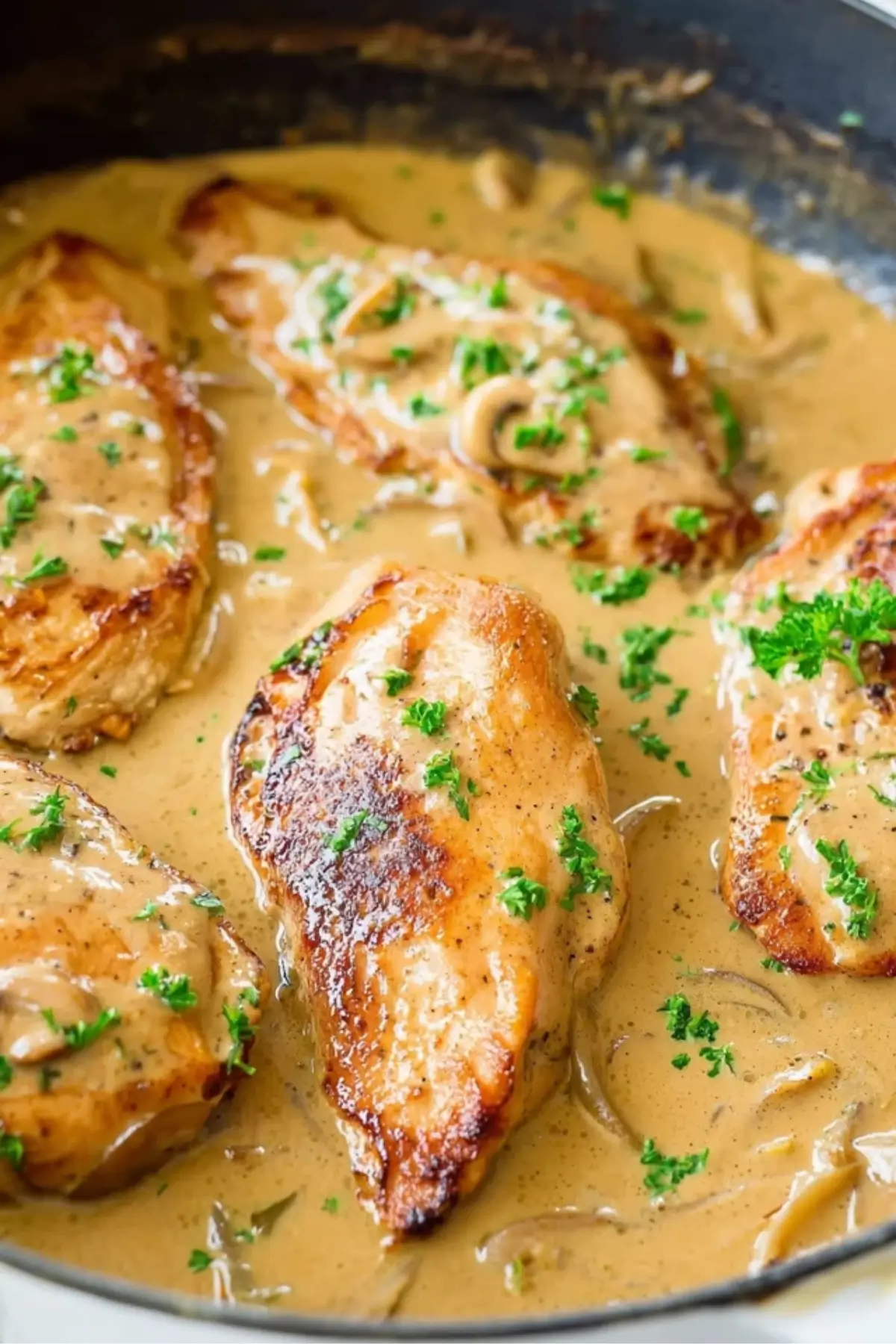 One-Pan Creamy Garlic Chicken One-Pan Creamy Garlic Chicken