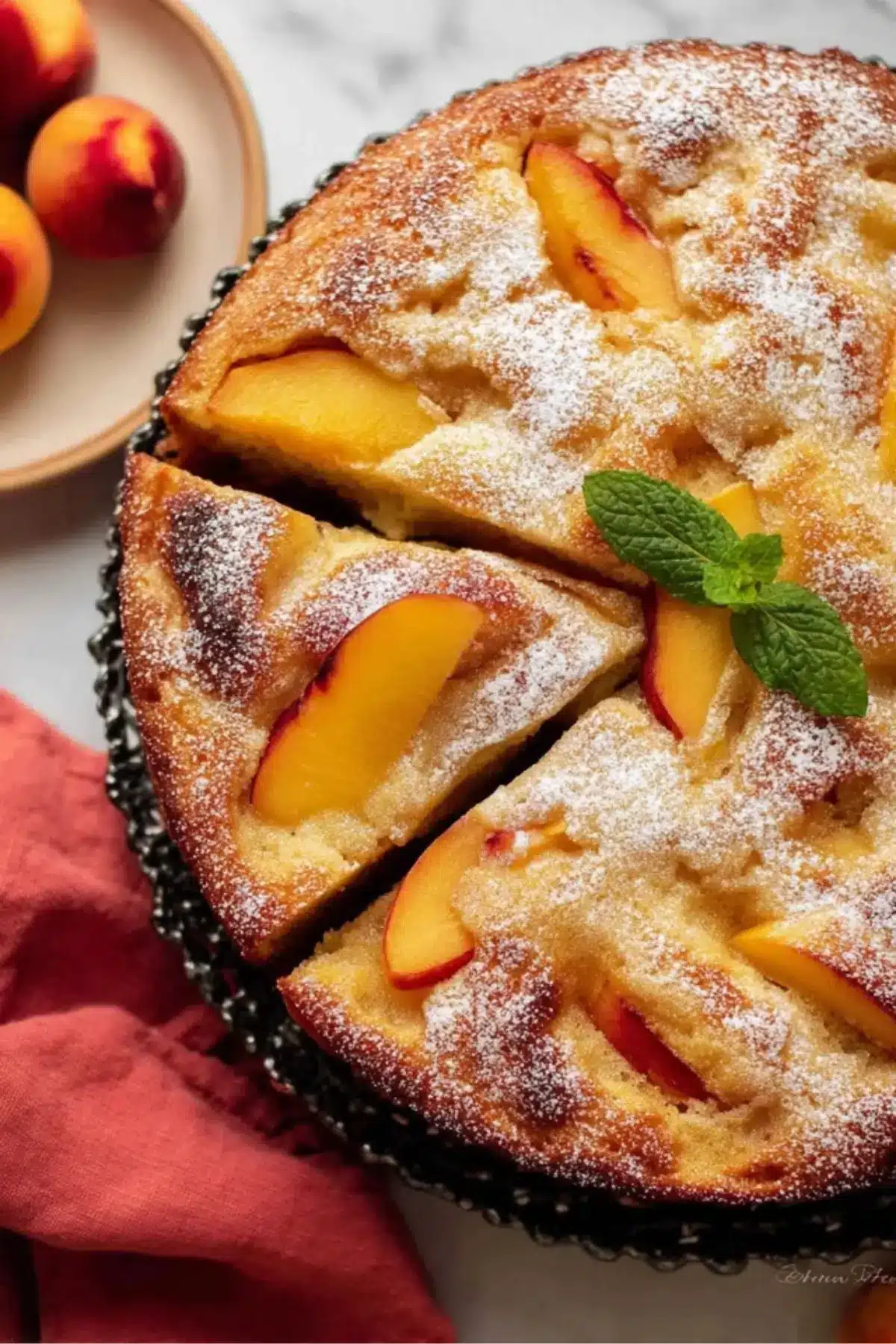 Fresh Peach Cake Fresh Peach Cake