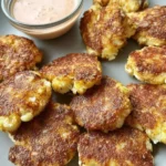 Cheesy Cauliflower Bites