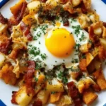 Bacon, Egg, and Potato Hash