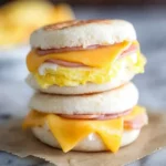 Freezer-Friendly Breakfast Sandwiches