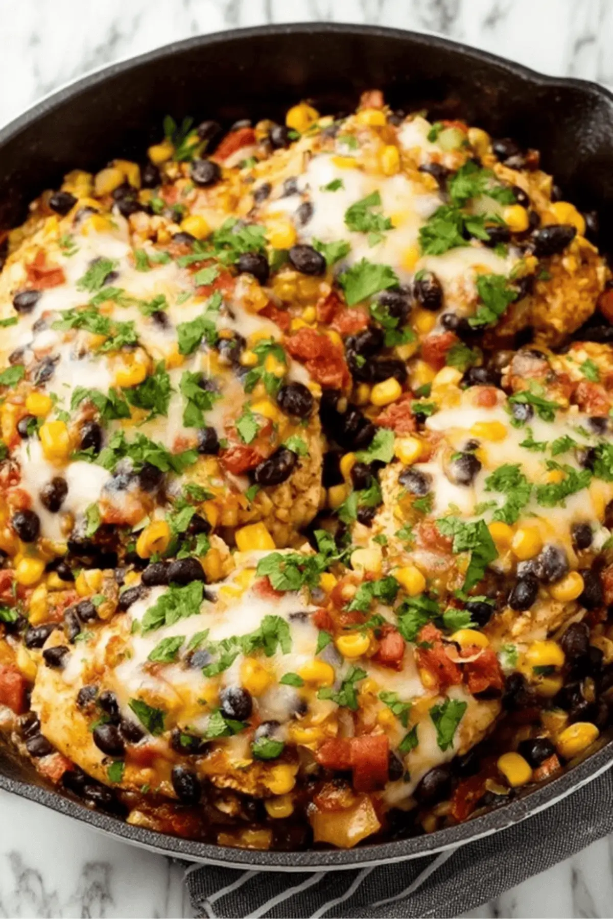 Flavor-Packed Santa Fe Chicken Skillet Flavor-Packed Santa Fe Chicken Skillet