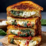 Spinach and Feta Grilled Cheese