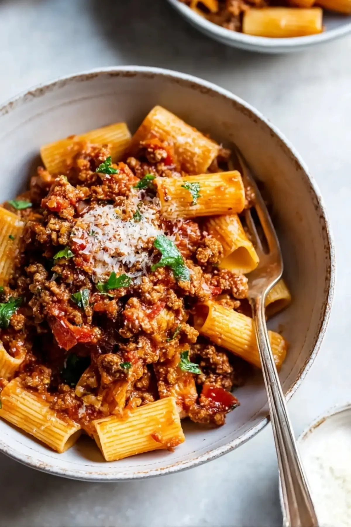 Rigatoni Bolognese Rigatoni Bolognese