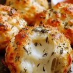 Gooey Mozzarella Biscuit Bombs