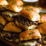 French Onion Sliders with Gruyere and Caramelized Onions