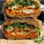 Crunchy Chicken Romesco Sandwich