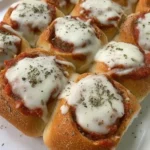 Meatball Parmesan Sliders