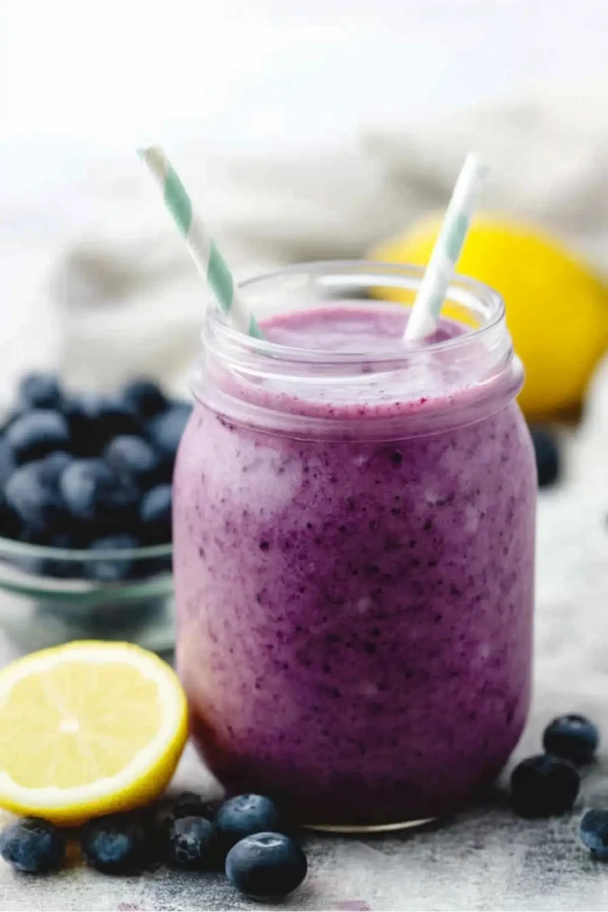 Lemon Blueberry Smoothie
