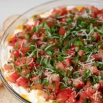Creamy Bruschetta Dip