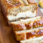 Cream Cheese-Filled Banana Bread