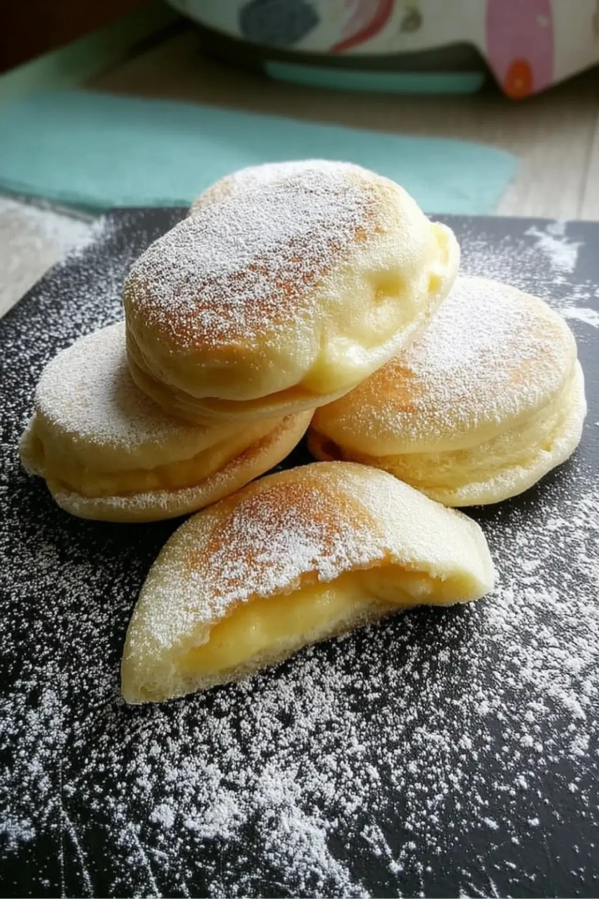 Stovetop Custard Cream Buns Stovetop Custard Cream Buns
