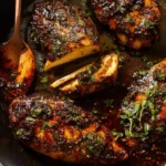 Hot Honey Baked Chicken Breasts