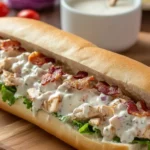 Chopped Chicken Bacon Ranch Sub