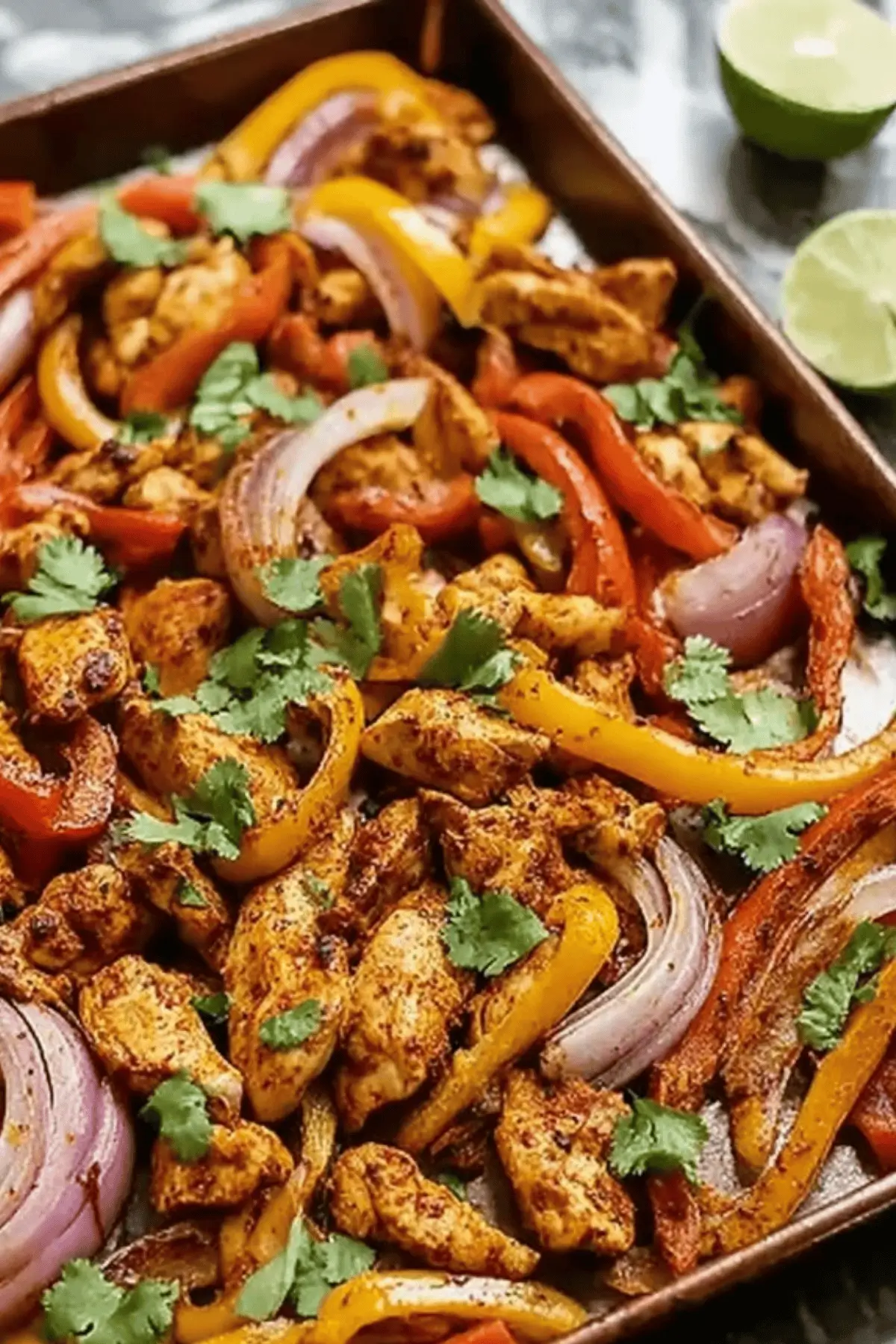 Easy Sheet Pan Chicken Fajitas Easy Sheet Pan Chicken Fajitas
