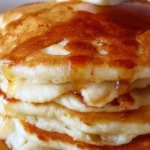 Vanilla Cinnamon Buttermilk Pancakes