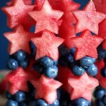 Easy Patriotic Fruit Kabobs