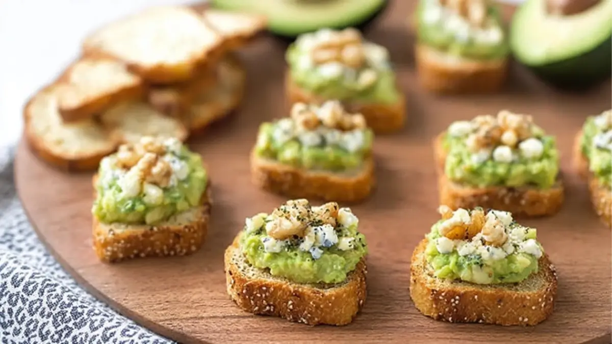 Mini Avocado Toasts