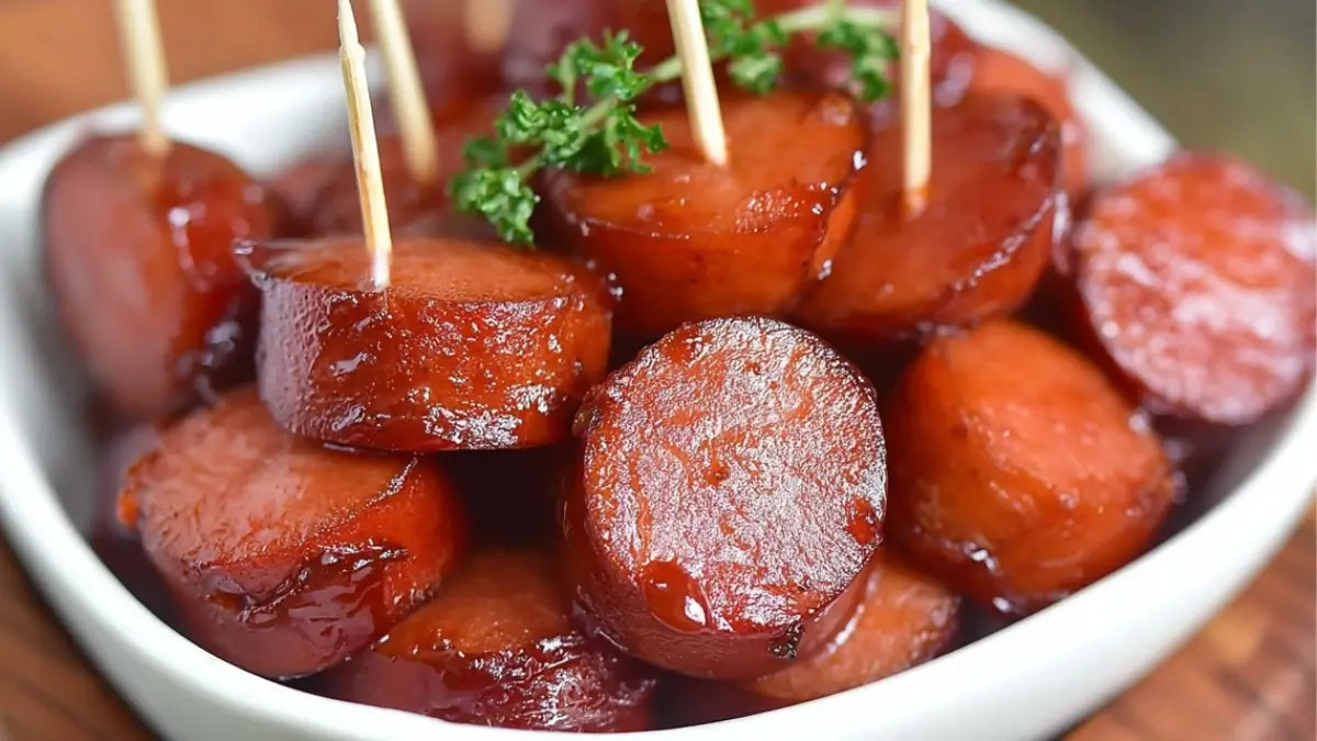 Slow Cooker Kielbasa Bites