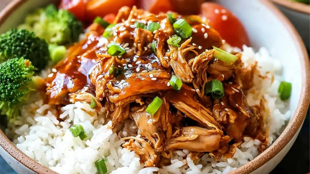 Slow Cooker Teriyaki Chicken