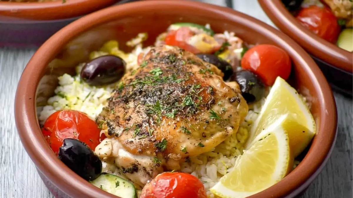 Sheet Pan Lemon Herb Chicken