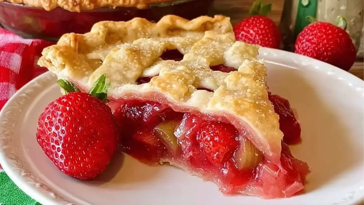 Strawberry Rhubarb Pie