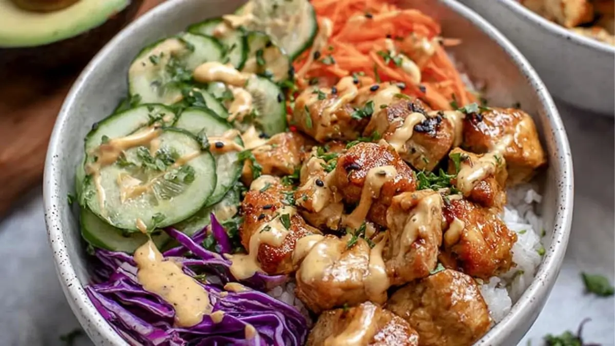 Bang Bang Chicken Bowl