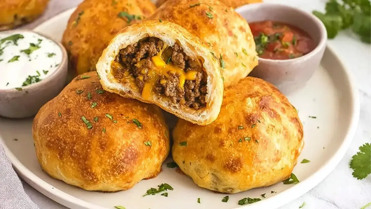 Air Fryer Taco Bombs