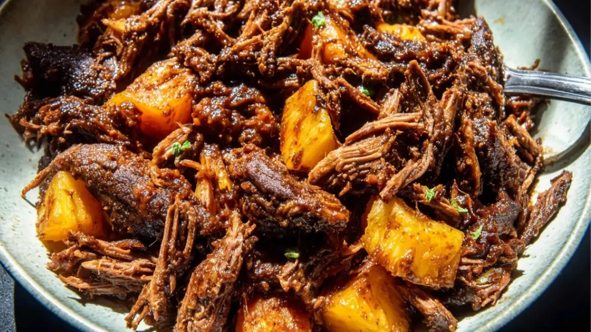 Chipotle Pineapple Pot Roast Bowls