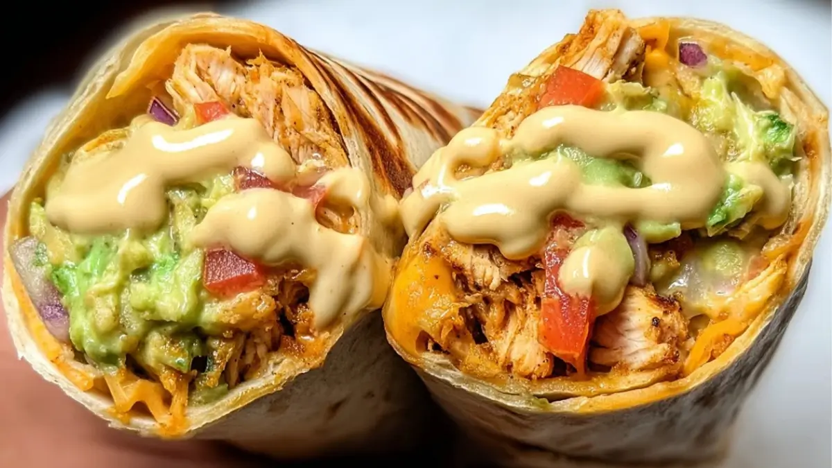Chipotle Ranch Grilled Chicken Burrito