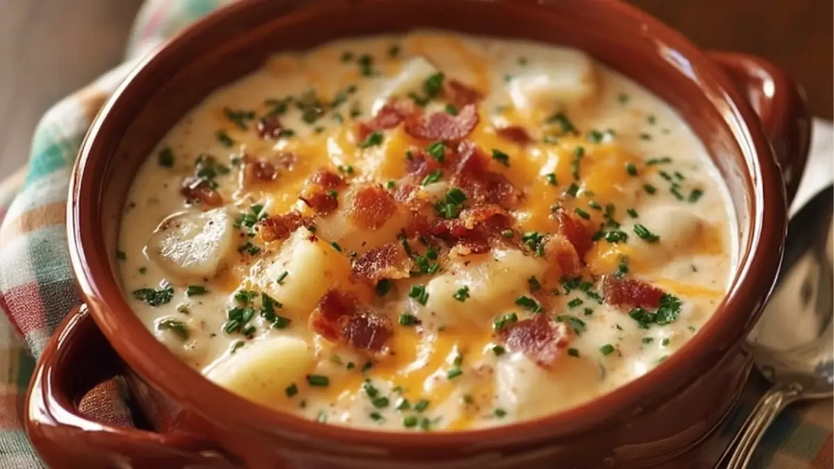 Crock Pot Crack Potato Soup