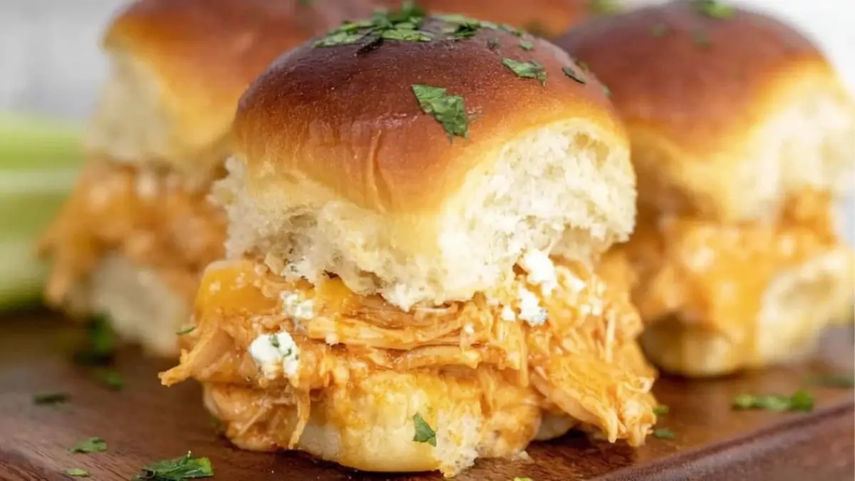 Buffalo Chicken Sliders