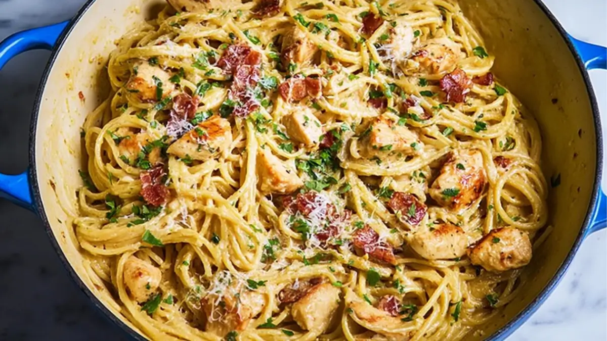 Creamy Chicken Carbonara