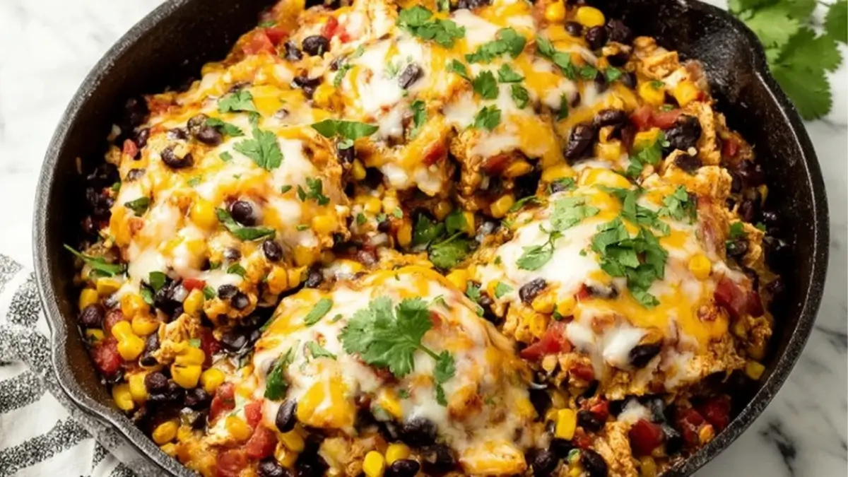 Flavor-Packed Santa Fe Chicken Skillet