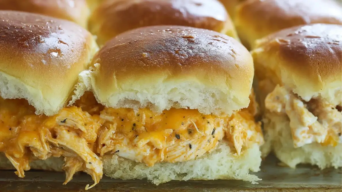 Buffalo Chicken Sliders
