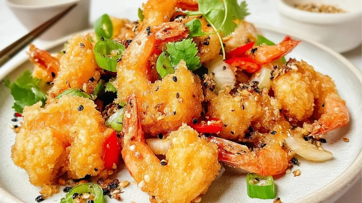 Salt and Pepper Crispy Shrimp