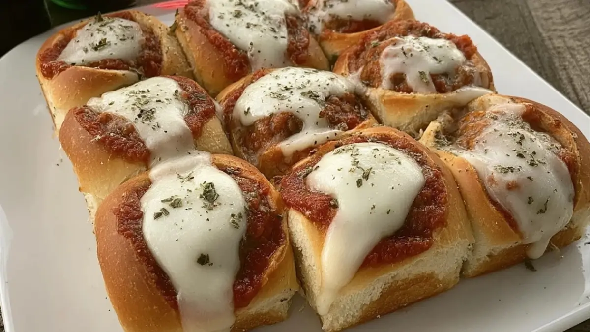 Meatball Parmesan Sliders